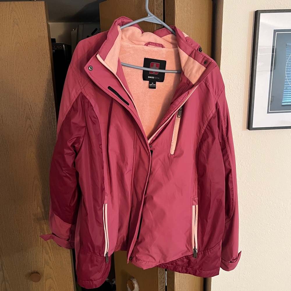 Swiss tech jacket.